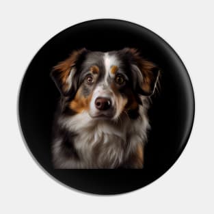 Sweet Australian Shepherd Gift For Dog Sports, Dog Lovers, Dog Owners Or For A Birthday Pin