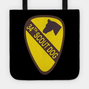 34th Scout Dog Platoon  wo Txt Tote