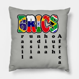 Brics Countries Pillow