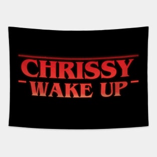 Chrissy Wake Up Eddie Munson Tapestry