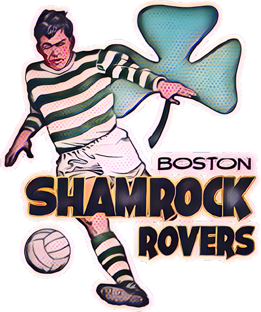 Boston Shamrock Rovers Soccer Kids T-Shirt by Kitta’s Shop