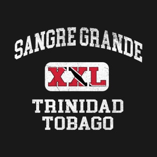 Sangre Grande, Trinidad and Tobago - XXL Athletic design T-Shirt