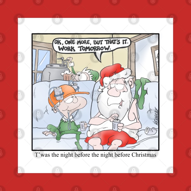 T’was the night before the night before Christmas by Plan 9 Cartoons