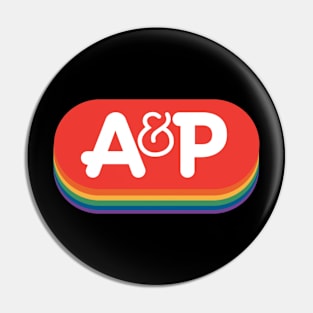 A&P Supermarket 1976 Vintage Pin