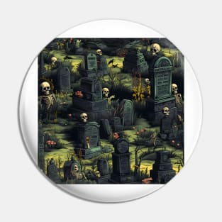 Halloween Decorations 29 - Graveyard/Tombstones Pin