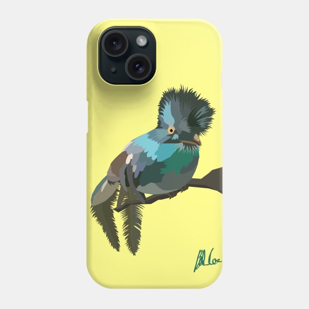 Squawk! Bird of Paradise Phone Case by BattleBirdProductions