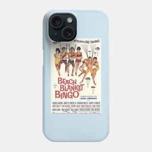 Vintage Movie - Beach Blanket Bingo poster Phone Case