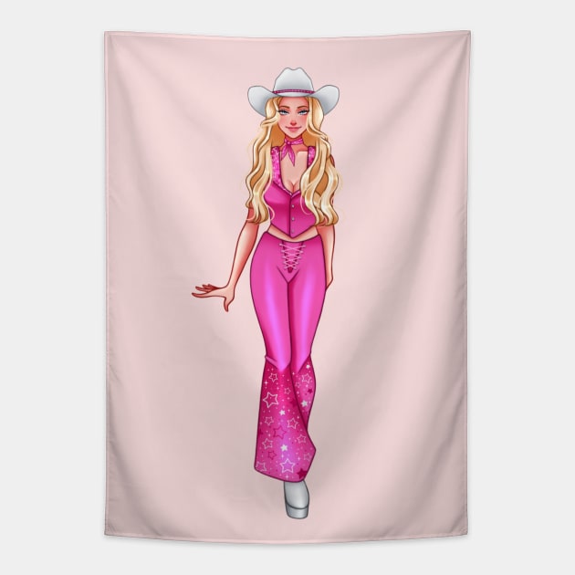 Barbie Tapestry by Smilla