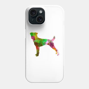 Parson Russel Terrier in watercolor Phone Case