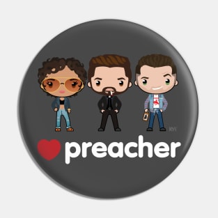 Love Preacher - Tulip, Jess & Cas Pin