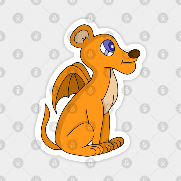 Lioness With Wings - Cartoon Animals - Magnet | TeePublic Lioness With Wings - Cartoon Animals - Magnet | TeePublic