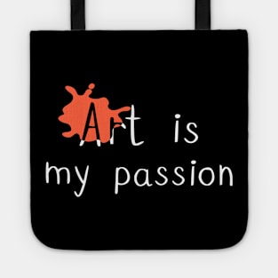 Art is my Passion Tote