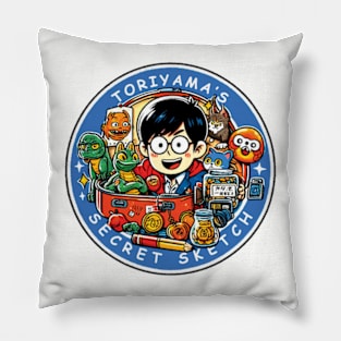 Akira Toriyama Secret Sketch Pillow