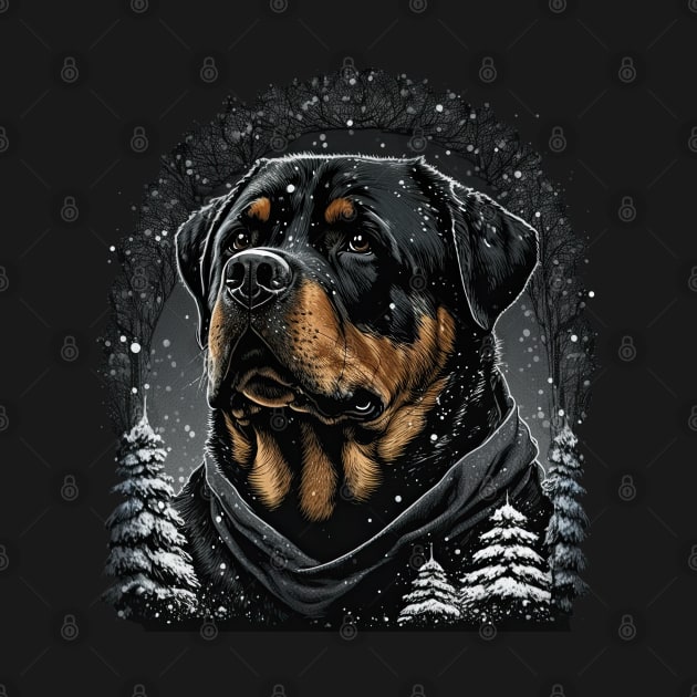 Rottweiler christmas by JayD World