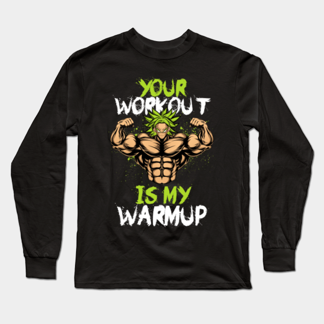 broly workout shirt