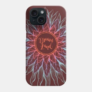 Floral mandala - dreamland - spirituality design Phone Case