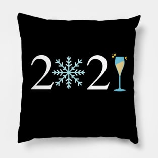 2021 New Years Celebration Party Pillow