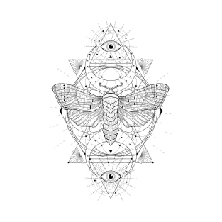 Satin Moth | Sacred Geometry T-Shirt