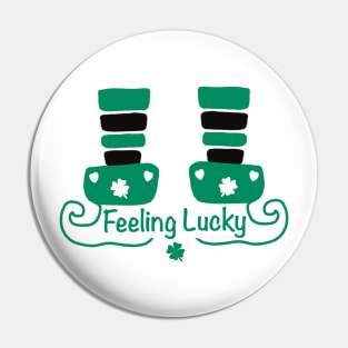 Feeling Lucky Pin