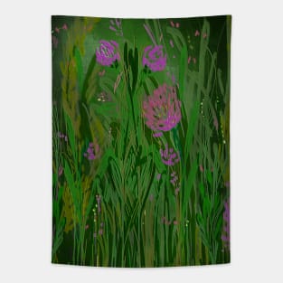 The Abstract Floral collection Tapestry
