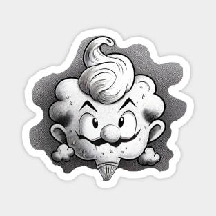 Muffin cloud balloon Magnet
