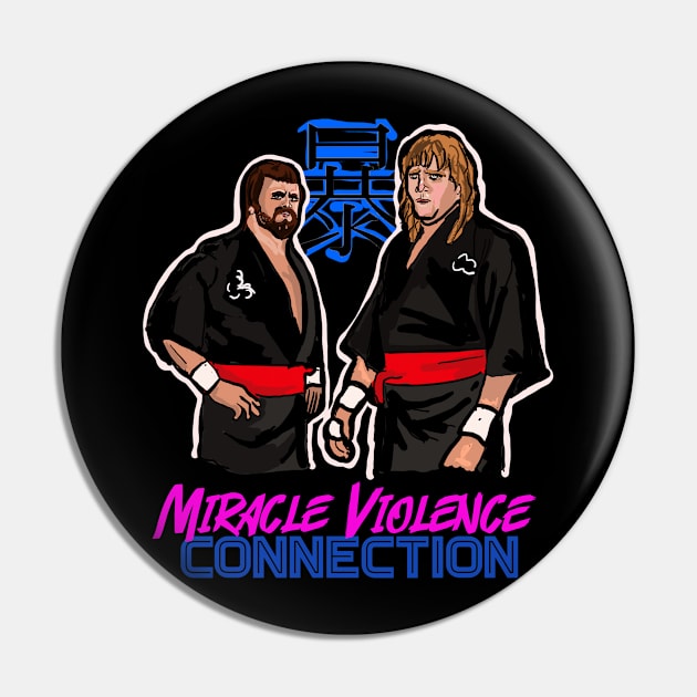 Miracle Violence Connection Pin by Socialist Poverty Cult