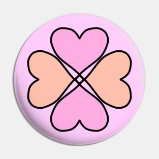 Cute Simple Heart Design Pin