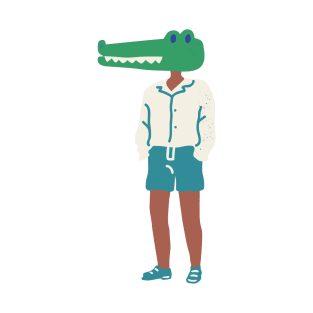 Crocodile human T-Shirt