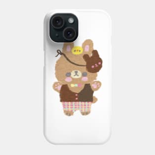Chokobi-chan the Chocolate Bunny Phone Case