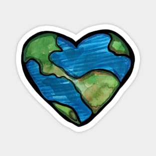 Earth Heart Magnet