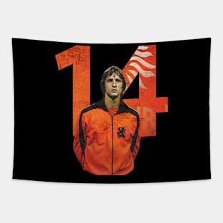 johan cruyff Tapestry