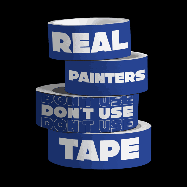 Real Painters Don't Use Tape by mikevotava