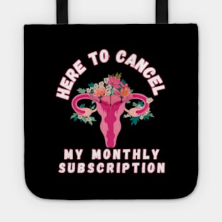 Hysterectomy Recovery Uterus Monthly Subscription 2024 Tote