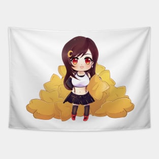 Tifa and the stars Tapestry