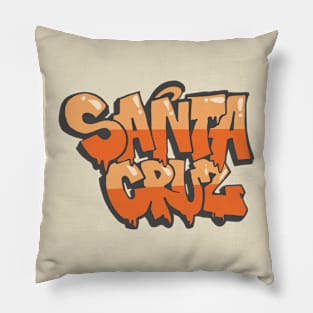 Santa Cruz - Graffiti Art Pillow