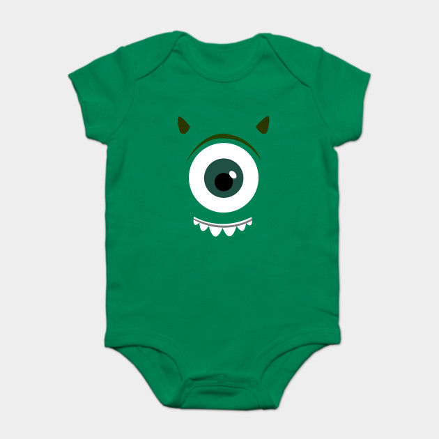 mike wazowski baby onesie