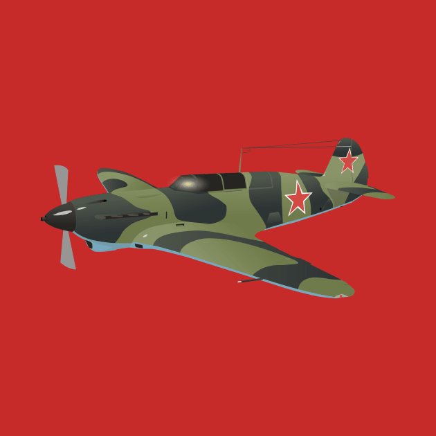 Yak-7 Soviet WW2 Fighter Aircraft by NorseTech