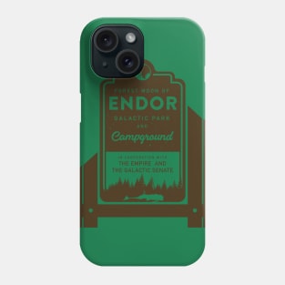 Endor Galactic Campground Phone Case