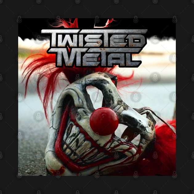 Twisted Metal series Sweet Tooth graphic design by ironpalette by ironpalette