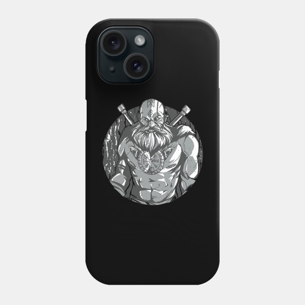 Viking Warrior Phone Case by LAPublicTees