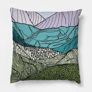 Rocky Mountains - Colorado Range Pillow