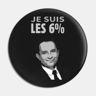 Je suis les 6% Pin