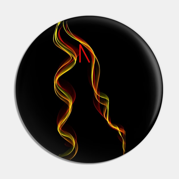 Fire Rune U Uruz Pin by Share_1