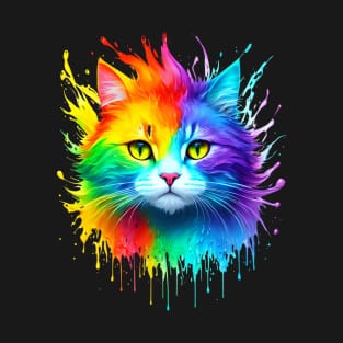 colorful cat T-Shirt