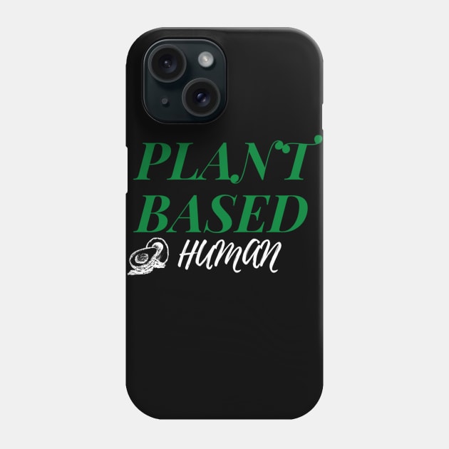 Plant Based Human Phone Case by AlzahraaDesigns