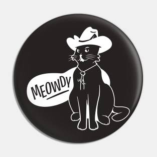 Meowdy Pawdner Pin