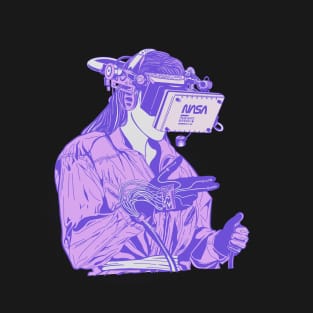 NASA VR -•  Atomic Grape T-Shirt