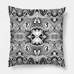 Abstract psychedelic pattern Pillow