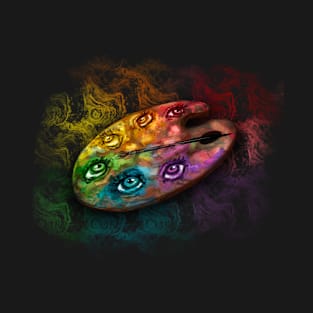 Artist Palette of Eyes T-Shirt