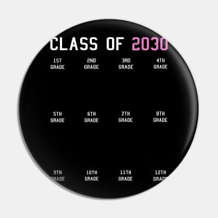 Class of 2030 Grow With Me Pin
